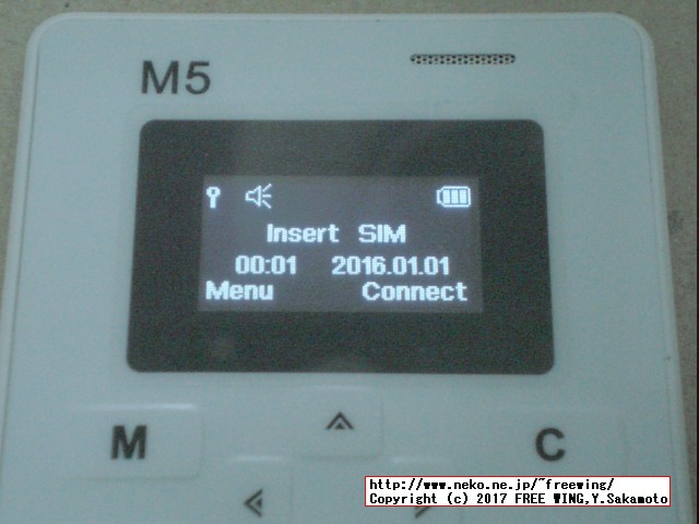 GSM CARD size Mobile Phone AIEK M5