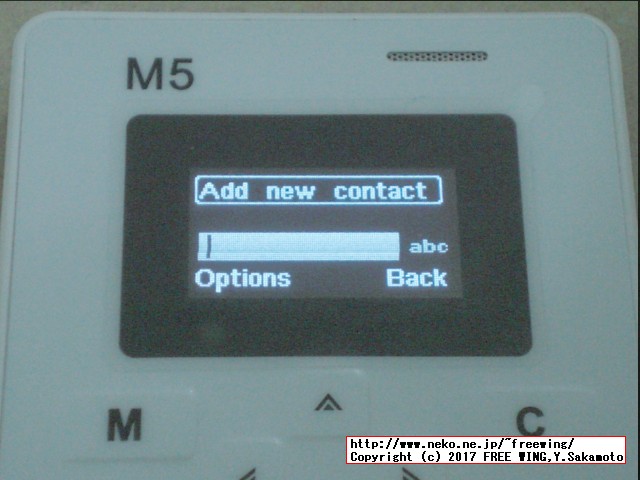 GSM CARD size Mobile Phone AIEK M5