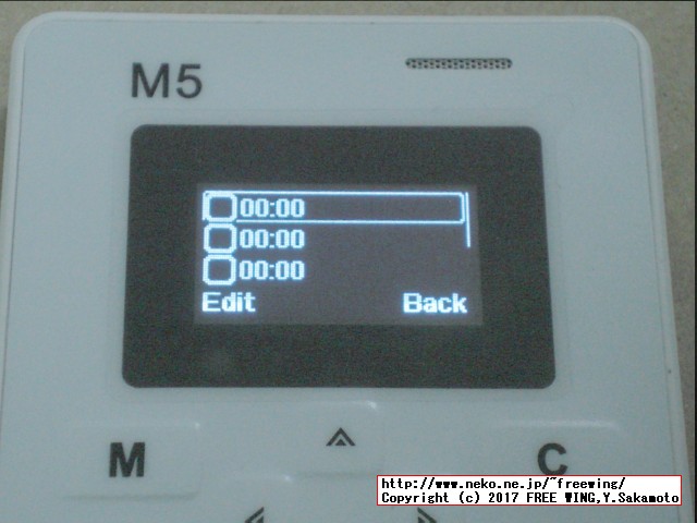 GSM CARD size Mobile Phone AIEK M5