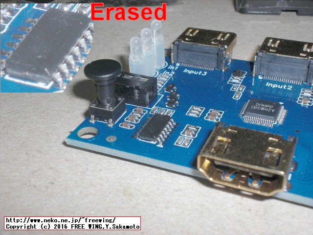 HDMI 1.4仕様 4K対応 3入力 1出力 HDMI切り換え機