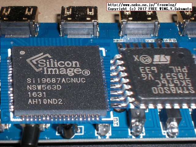 HDMI切替器 セレクター 4入力1出力 PIP機能付き 4K 3D対応