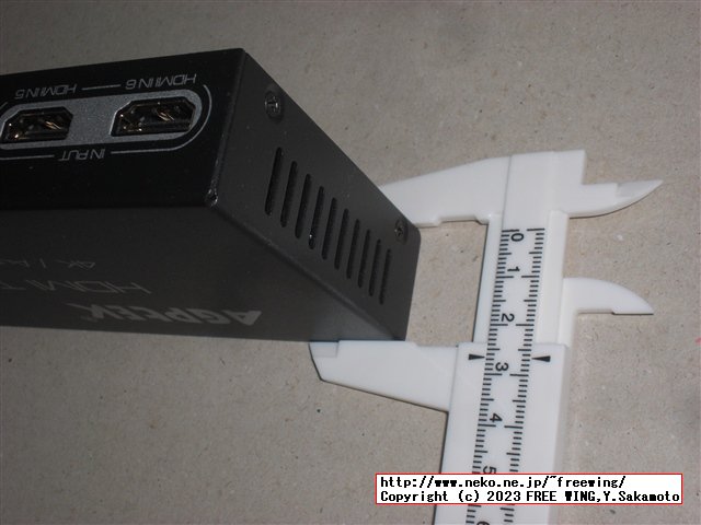 AGPtEK HDMI分配器 6入力2出力 HDMI True Matrix 6x2