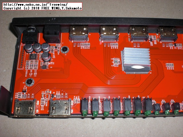 マトリックス6＊ 2 HDMI 6 入力 2出力スプリッタスイッチ4K 2K ARC EDID 1080p 3Dコンバータ