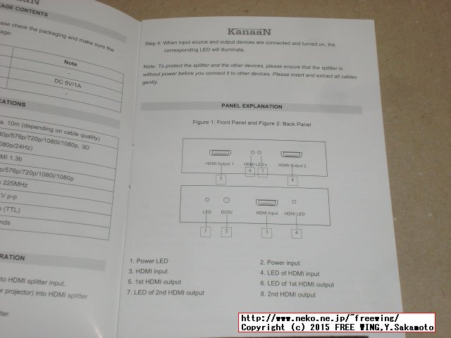 LEICKE KanaaN KN39750 HDMI Splitter HDCP