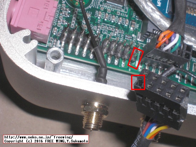 HYSTOU Fanless Mini PC FMP03 USB 2.0コネクタ増設改造 mod.