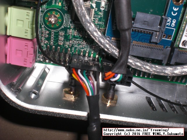 HYSTOU Fanless Mini PC FMP03 USB 2.0コネクタ増設改造 mod.