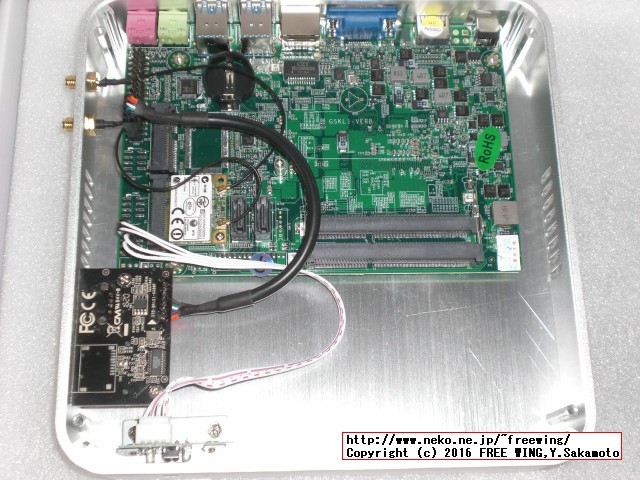 HYSTOU Fanless Mini PC FMP03 Core i3-6100U