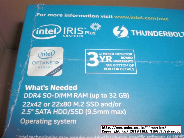 インテル NUC キット NUC8i5BEHの写真レビュー