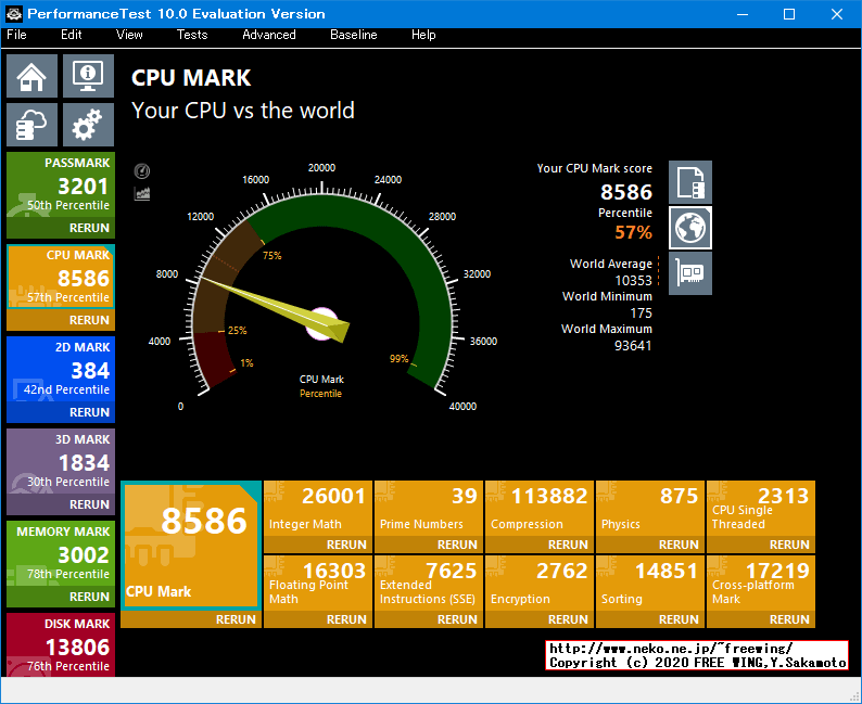 Intel NUC Kit NUC8I5BEH Coffee Lake Core i5-8259U Performance Test 10.0
