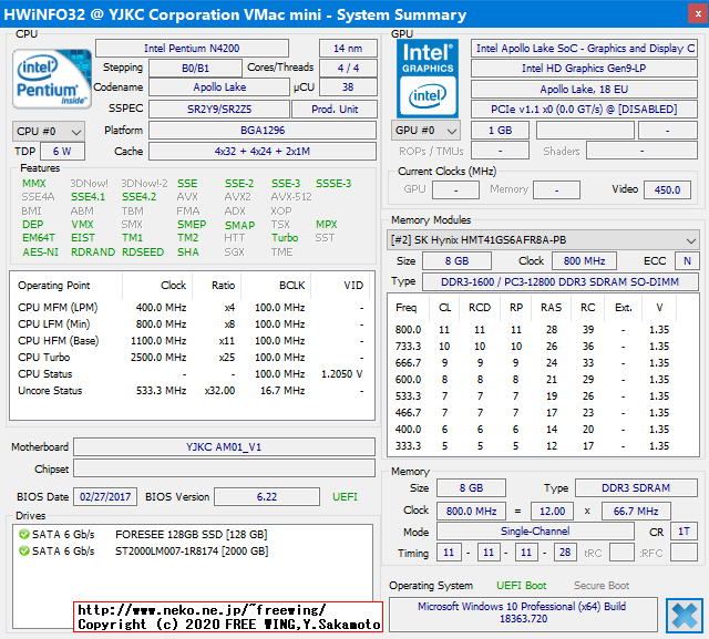 Intel Pentium N4200 Apollo Lakeの 6Wの TDP制限を解除してフルパワー以上の実力を出す方法