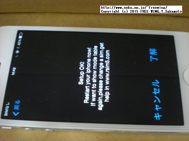 RGKNSE R-SIM10+ iPhone 6s 対応 SIMロック解除ゲタ