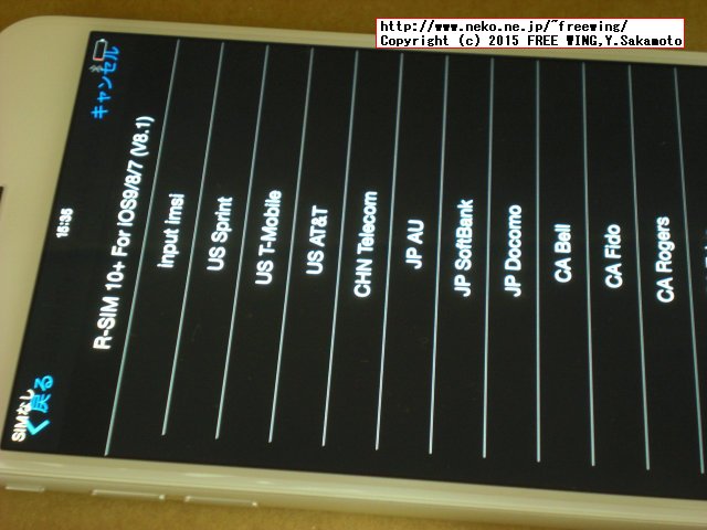 RGKNSE R-SIM10+ iPhone 6s 対応 SIMロック解除ゲタ