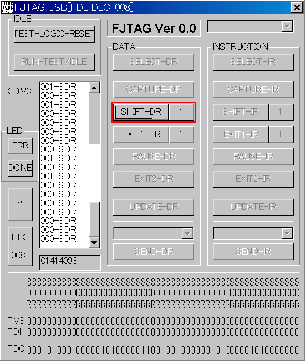 FJTAG JTAG UTILITY