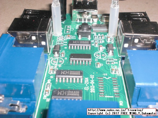 USB切り替えタイプのパソコン切り替え機 2ポート KVM-21UA