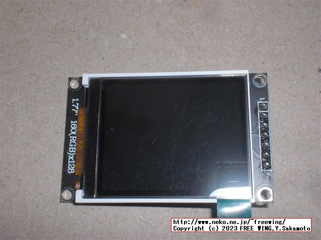 ST7735S GMT177-10 V4.1 SPI 1.77インチ 160x128 TFT