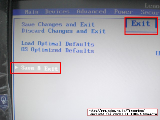 Lenovo ThinkCentre M75q-1 Tiny BIOSの隠しメニューを表示する方法