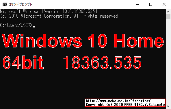 Lenovo ThinkCentre M75q AMD Ryzen 5 PRO 3400GEにプリインストールの Windows 10 Homeの情報
