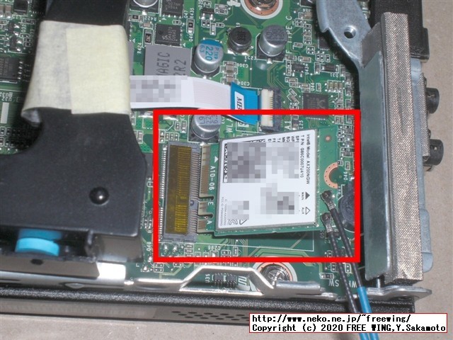 ThinkCentre M75qに M2 NGFF WiFi Bluetoothコンボモジュールを追加する手順を写真で解説