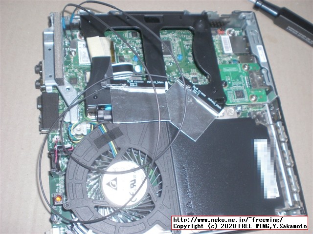 ThinkCentre M75qに M2 NGFF WiFi Bluetoothコンボモジュールを追加する手順を写真で解説