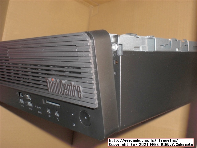 Lenovo ThinkCentre M75s Small Gen2 AMD Ryzen 7 PRO 4750Gを購入したので写真レビュー