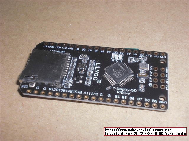 IPS 240x135のカラー液晶付きの小型 COUモジュール LILYGO TTGO T-Displayの写真レビュー