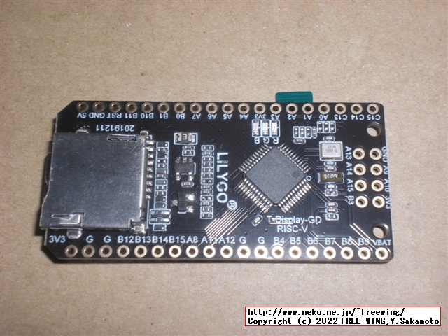 IPS 240x135のカラー液晶付きの小型 COUモジュール LILYGO TTGO T-Displayの写真レビュー