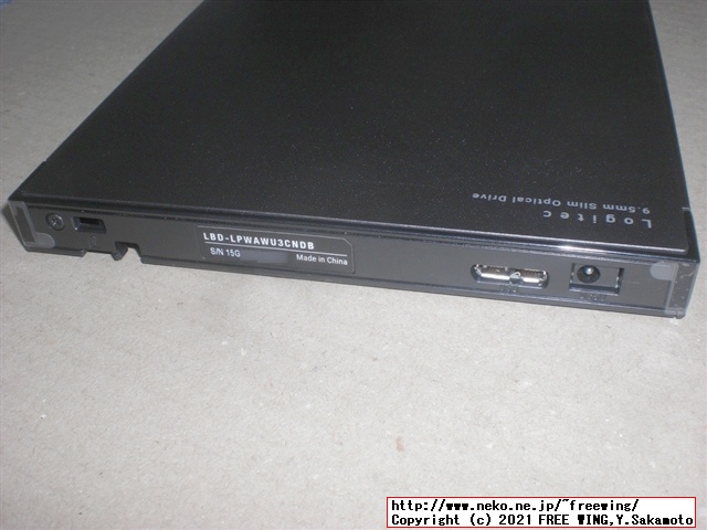 Logitec製 ブルーレイ ドライブ LBD-LPWAWU3CNDBを買ってみた