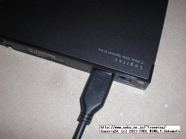 Logitec製 ブルーレイ ドライブ LBD-LPWAWU3CNDBを買ってみた
