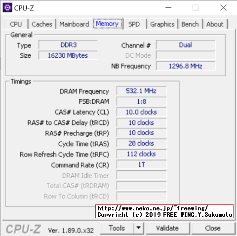 MacBook Pro 2018 13インチ A1989モデル Core i7-8559Uに Windows 10 ベンチマーク