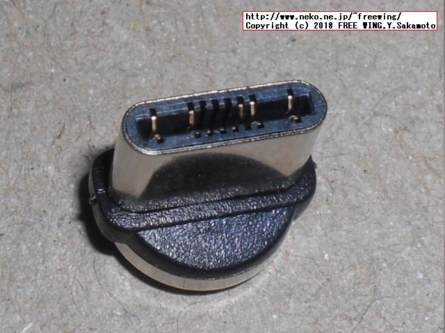 中華製のマグネット着脱式の充電専用 iPhone/Type-C/micro USB変換ケーブル