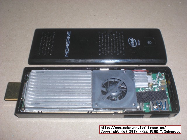 MoreFine M1s Intel X5 Z8350搭載 64GB 4GB 中華スティック PC