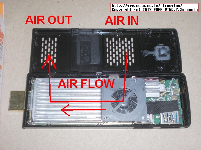 MoreFine M1s Cooling Fan Air Flow mod.