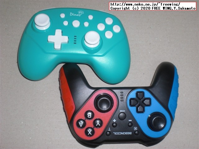 ジャイロ搭載、連射機能、バイブ有りの中華プロコン BEBONCOOL DinoFire T78のレビュー