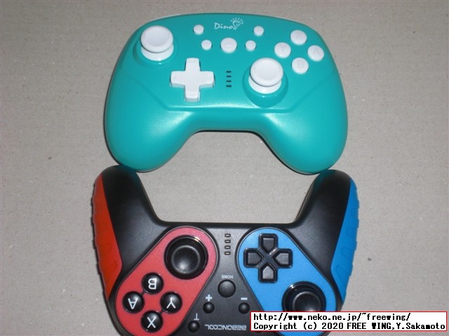 ジャイロ搭載、連射機能、バイブ有りの中華プロコン BEBONCOOL DinoFire T78のレビュー