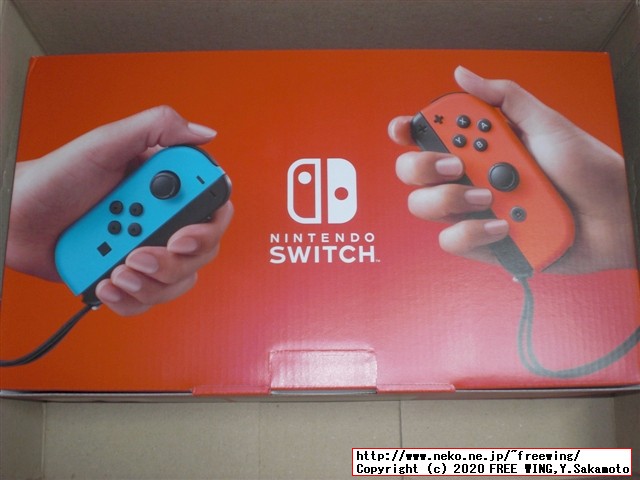 任天堂スイッチの抽選販売に当選しました！！任天堂スイッチの開封レビュー！！