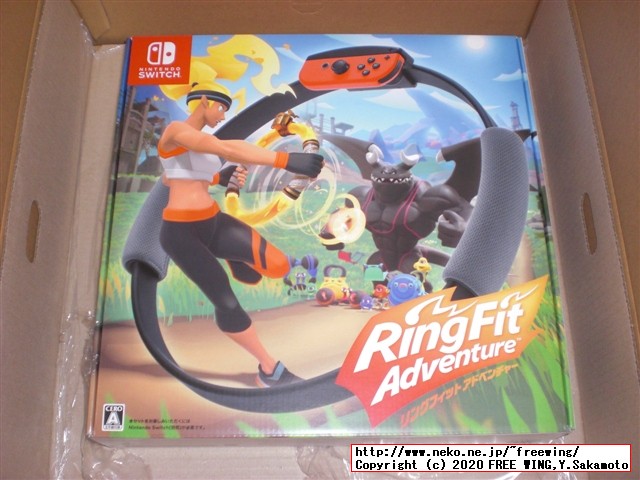 任天堂スイッチのリングフィットアドベンチャーを購入しました！頑張って３０キロ減量したいと思います！！