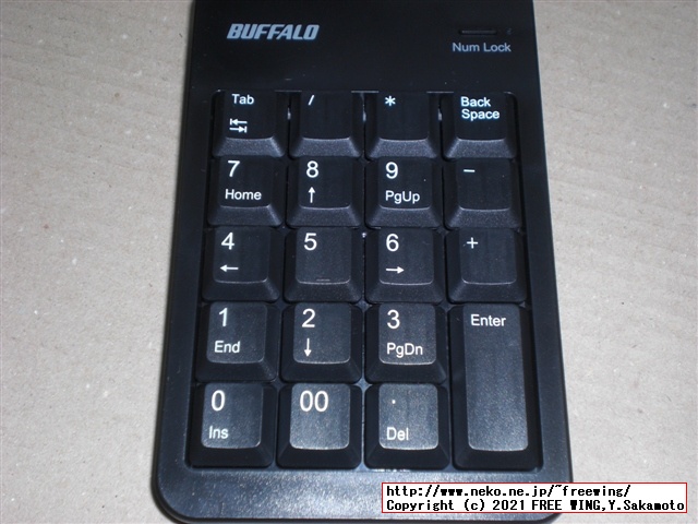 BUFFALOの USB テンキー BSTK100の Pro Microと QMK firmware VIA キーボード カスタマイズ改造方法