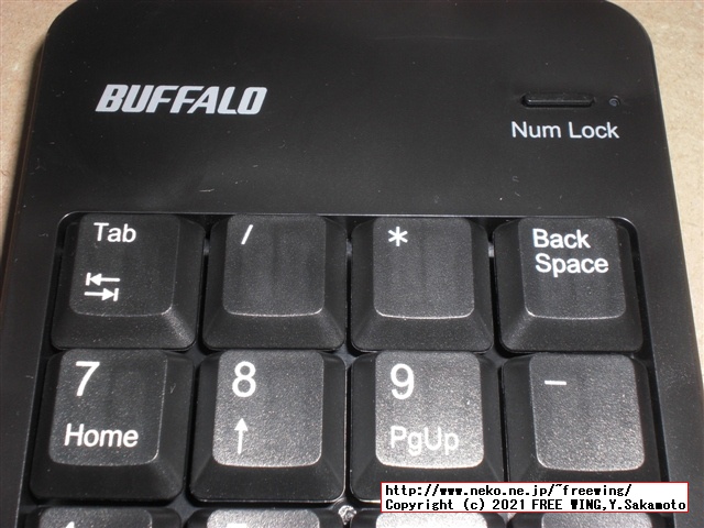 BUFFALOの USB テンキー BSTK100の Pro Microと QMK firmware VIA キーボード カスタマイズ改造方法