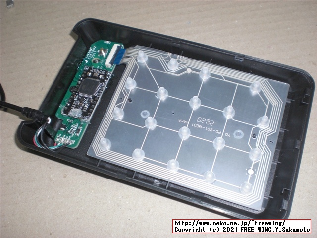 BUFFALOの USB テンキー BSTK100の Pro Microと QMK firmware VIA キーボード カスタマイズ改造方法