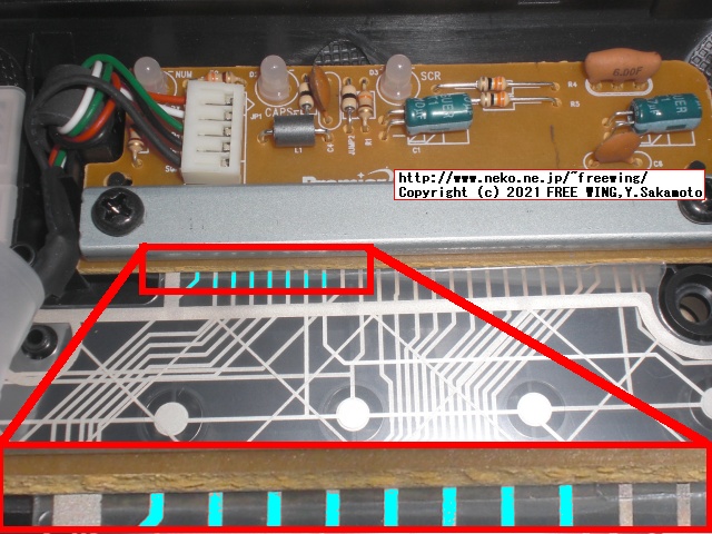 Dellのキーボード KB4021 KB212-Bを分解して確認