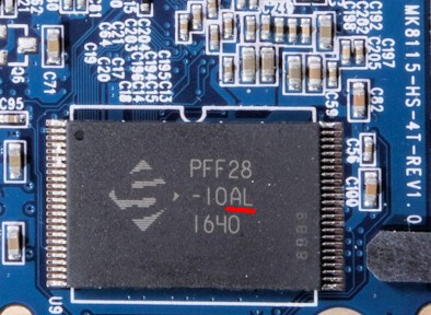 KingSpec P3 SSDに SpecTekの ALグレード品