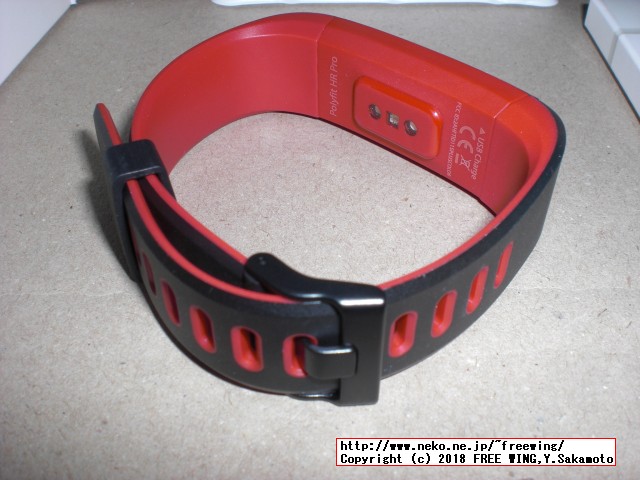 Syncwire スマートブレスレット PolyFit HR Proの写真レビュー