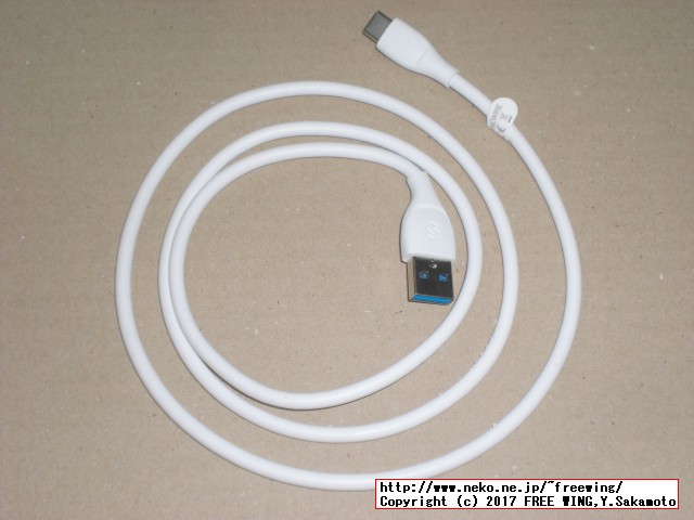 Syncwire USB Type-Cケーブル SW-TC067 UNBREAKcable 柔らかい