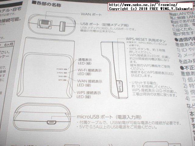 多摩電子工業 TW06W USBリーダーライター機能付き Wi-Fiルーターの写真