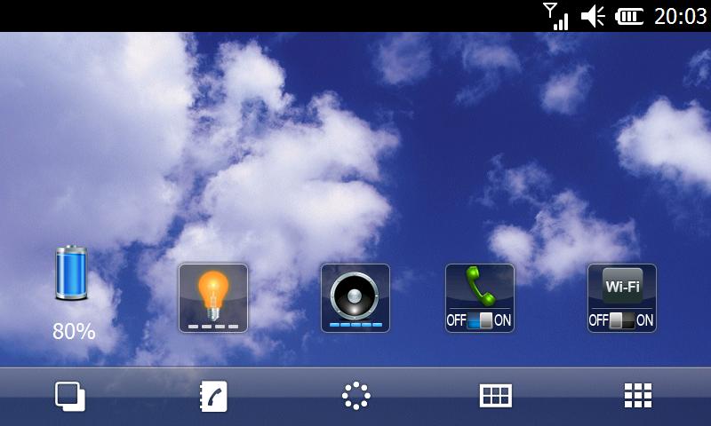 電話だけをオンにする。