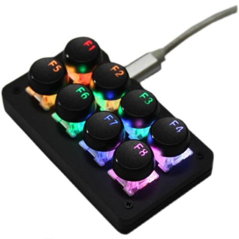 海外通販で見つけたキー定義可能な中華 USBキーボード