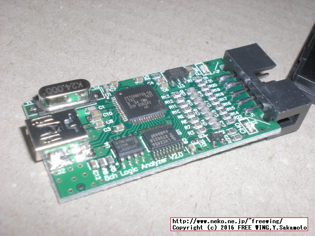 USB 8ch 24MHz Logic Analyzer