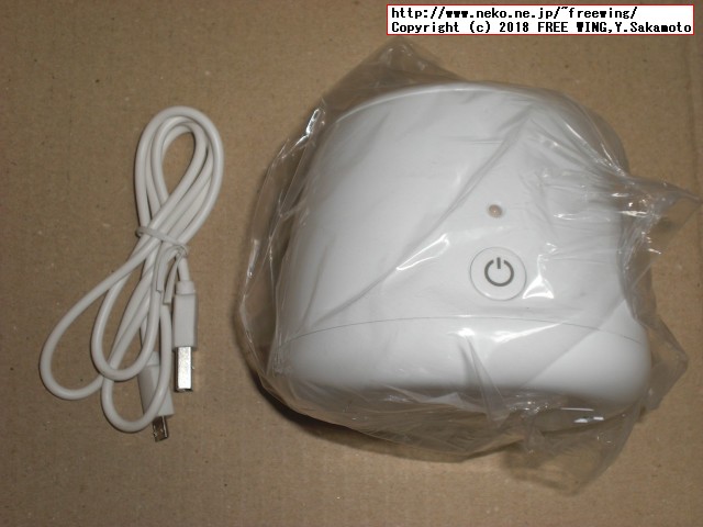 ミニ空気清浄機 エアクリーナー オゾン発生器 デオドライザー 消臭 除菌 USB給電／AA電池給電の写真