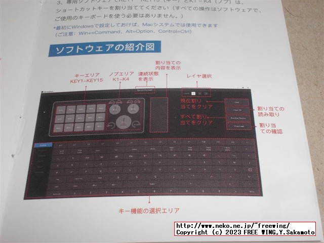 ロータリーエンコーダ付きの中華製の格安なプログラマブル USBキーボード