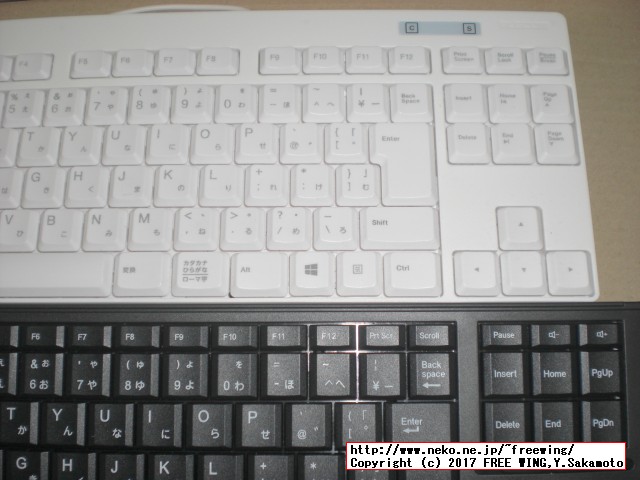 有線の USBコンパクトキーボード ELECOM TK-FCM084シリーズ